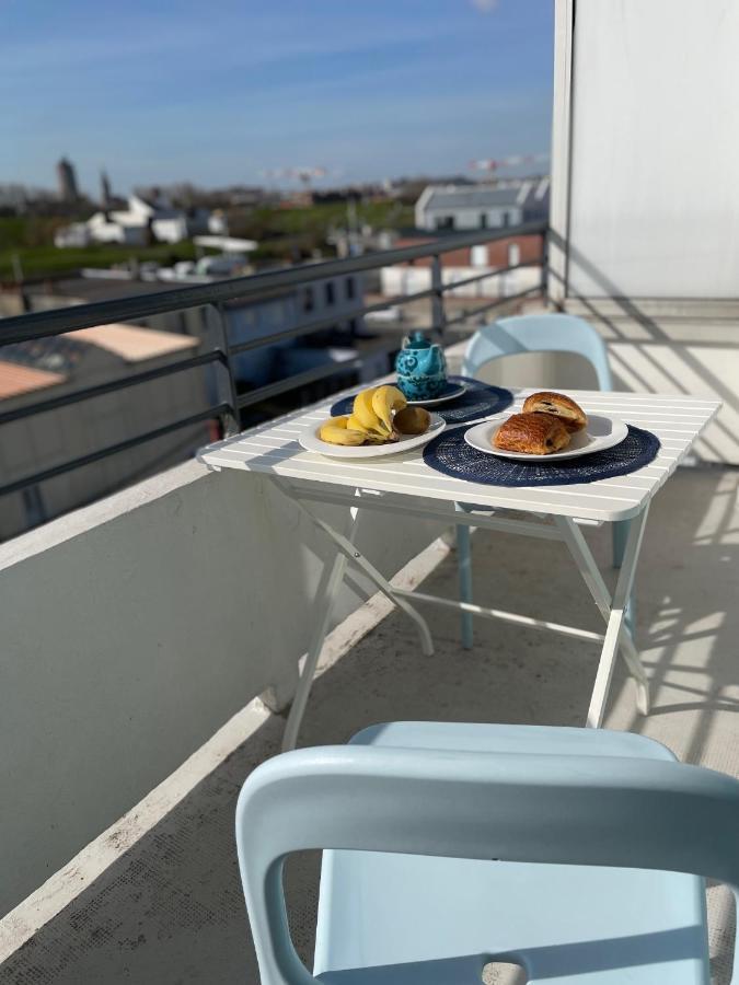 Tres Bel Appartement Vue Mer - Les Ilots Bleus - Dunkerque Malo Les Bains Dunkirk Kültér fotó